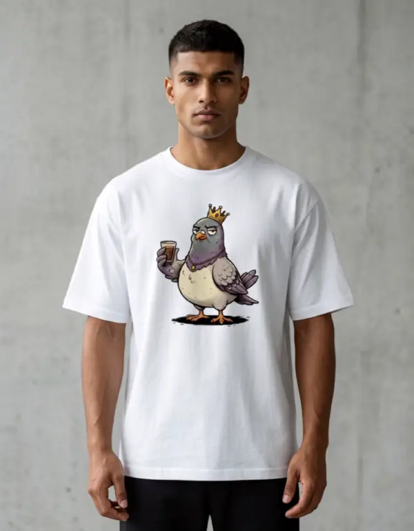 Boss Pigeon Oversized Tee