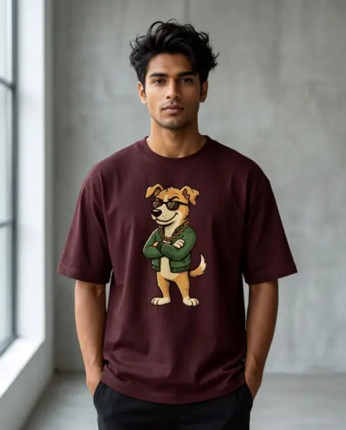 KUTTA FINAL 1 The Boss Dogga - Heavyweight Oversized Tee