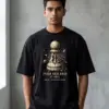 The "Pyada Nahi Raha" Oversized Black Tee