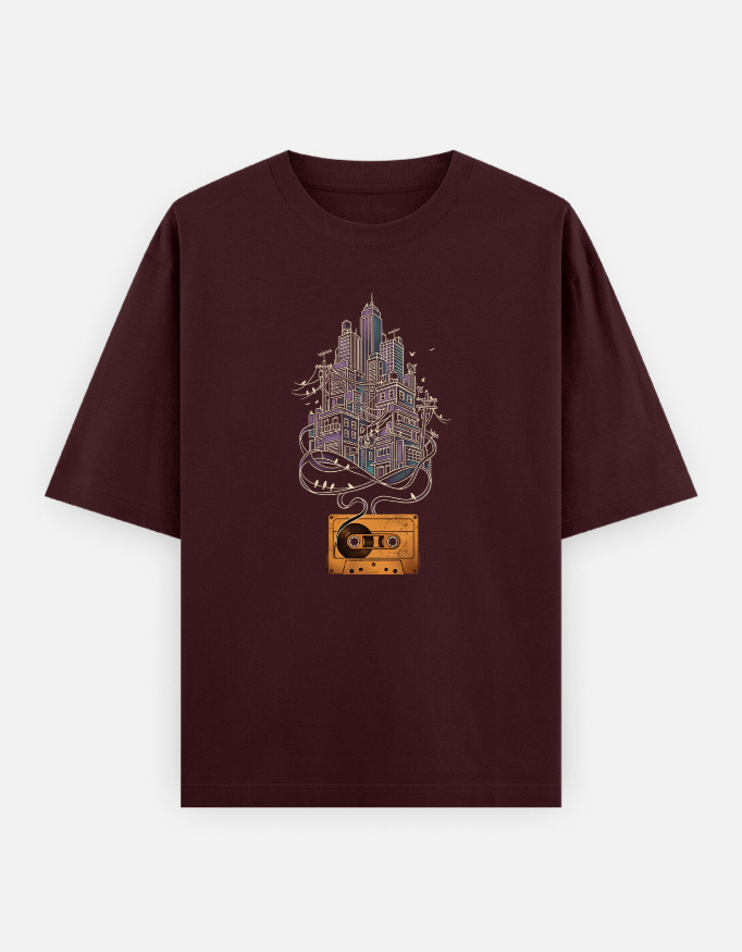 img_038f42dedf0473.jpg The "Urban Cassette" Heavyweight Oversized Tee