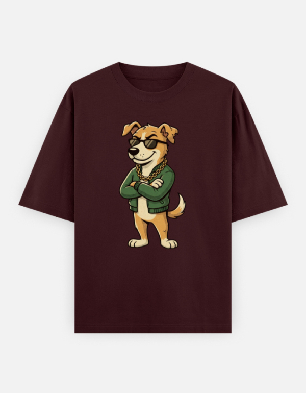 The Boss Dogga - Heavyweight Oversized Tee