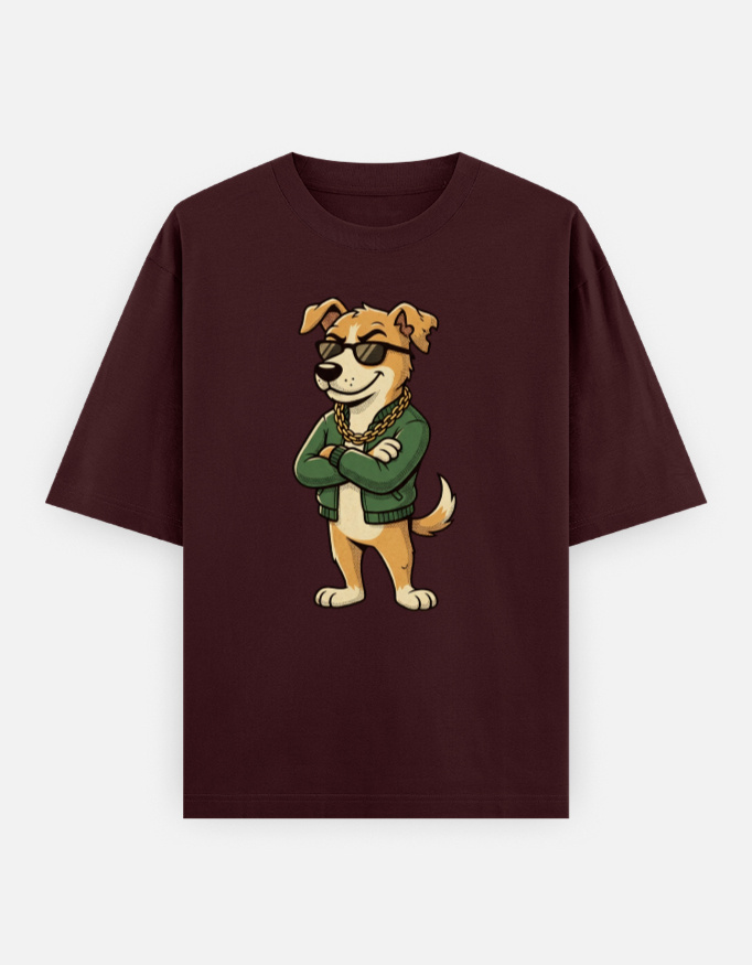 img_286e3543f1fda5.jpg The Boss Dogga - Heavyweight Oversized Tee