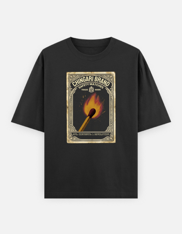 Chingari Brand "1 Revolution" Heavyweight Tee