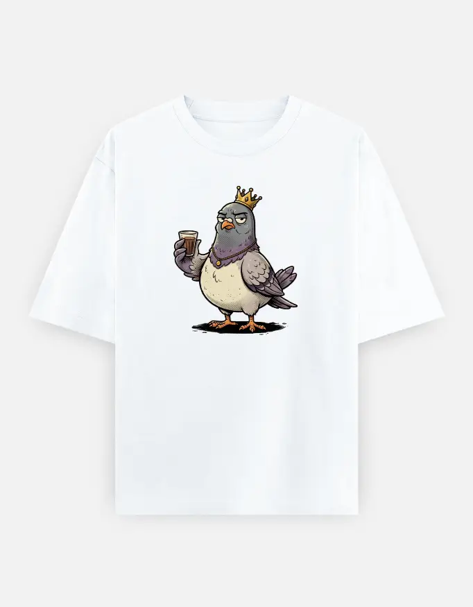 Boss Pigeon Oversized Tee