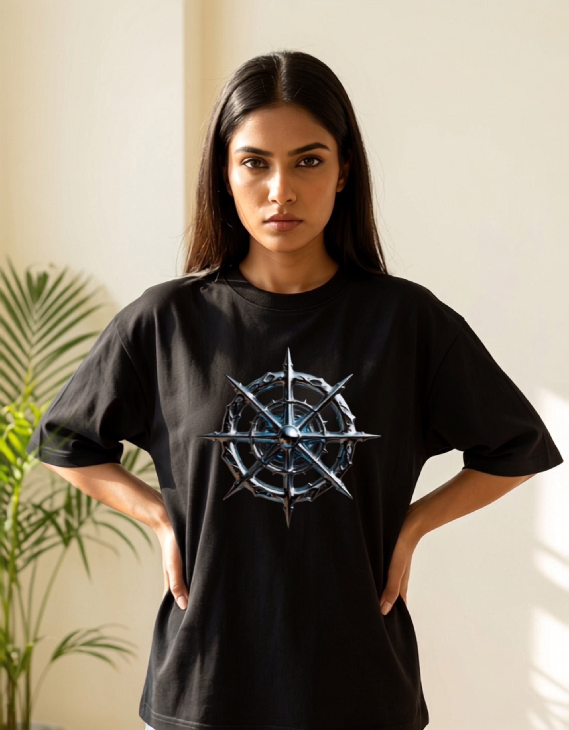 CHAKRA F Astral Syndicate Oversized Tee