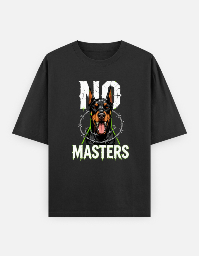 No Masters Oversized Classic T-Shirt