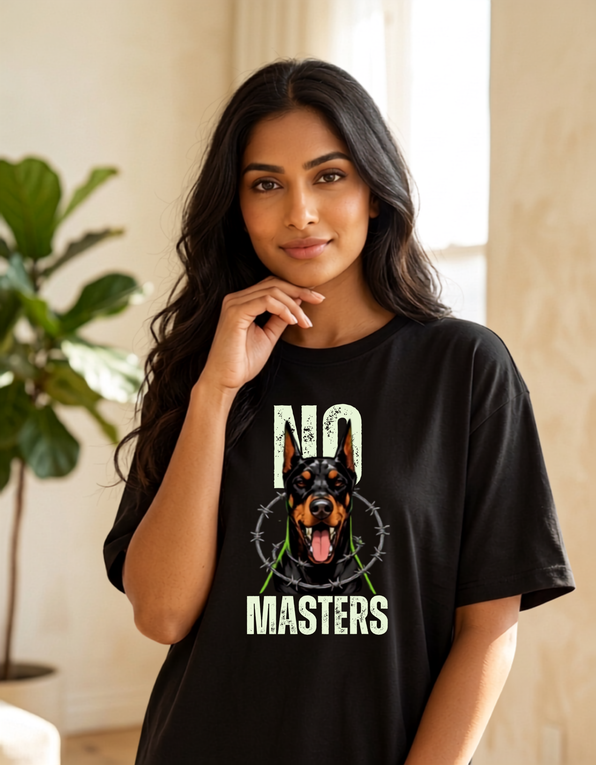 No Masters Oversized Classic T-Shirt
