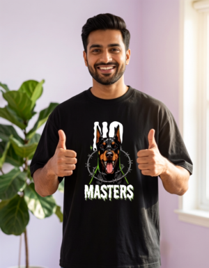 No Masters Oversized Classic T-Shirt